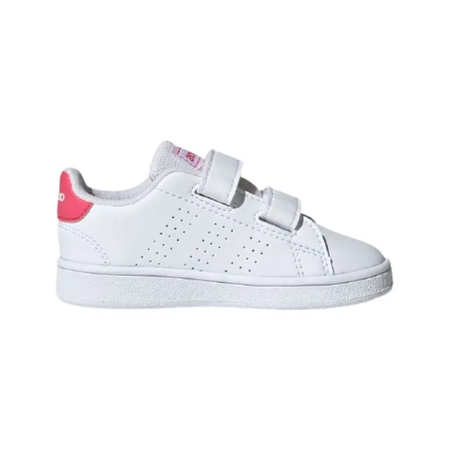 Adidas Advantage Infant-Girls Training Shoes White/Pink