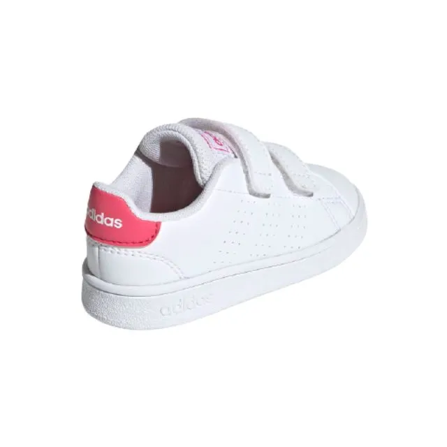 Adidas Advantage Infant-Girls Training Shoes White/Pink