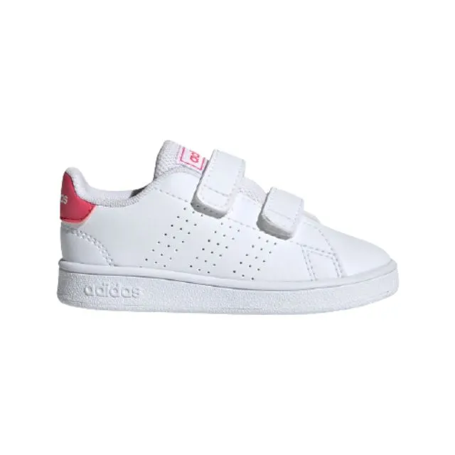 Adidas Advantage Infant-Girls Training Shoes White/Pink