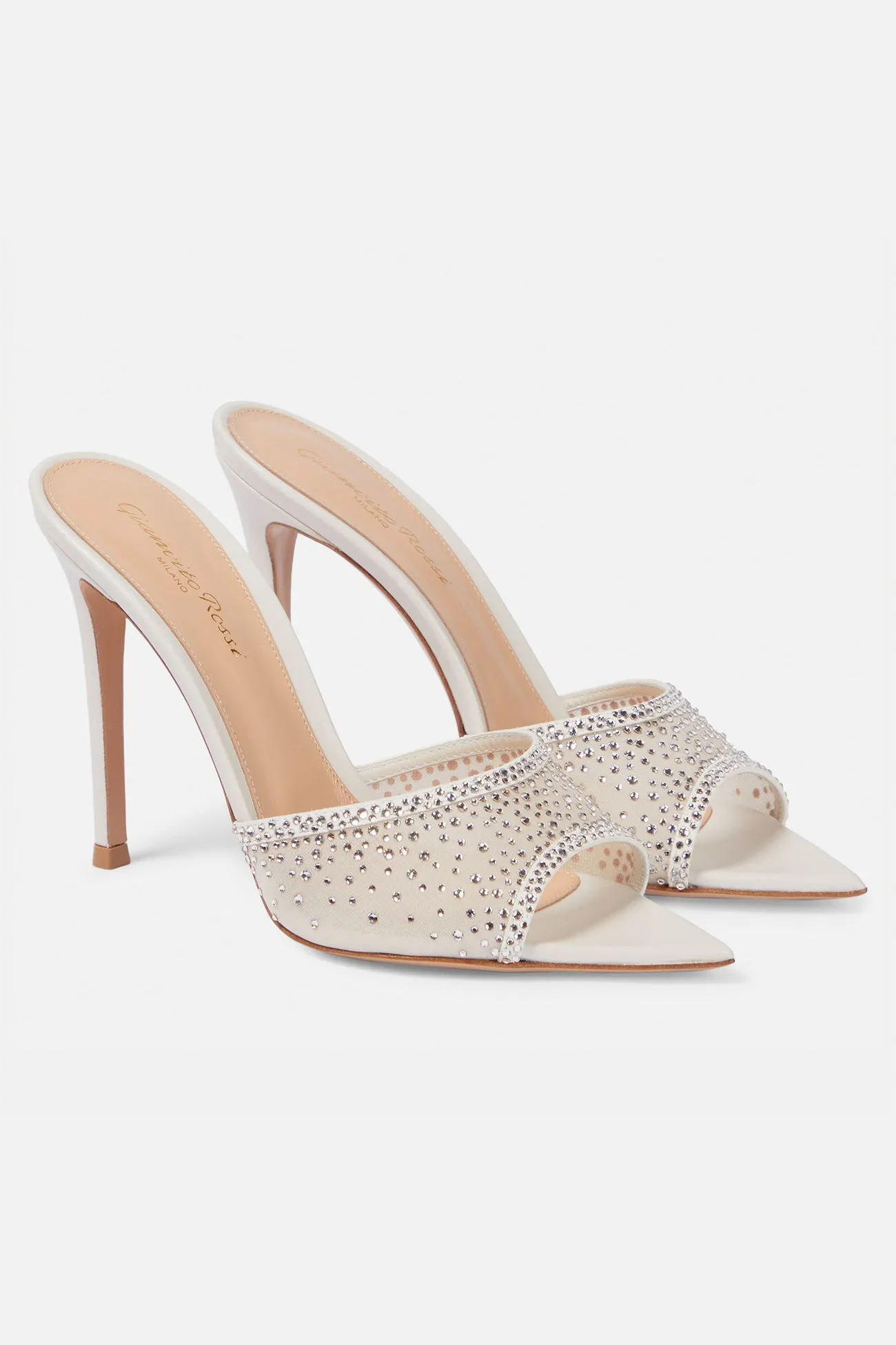 Amozae-Rhinestone High Heels Sandals