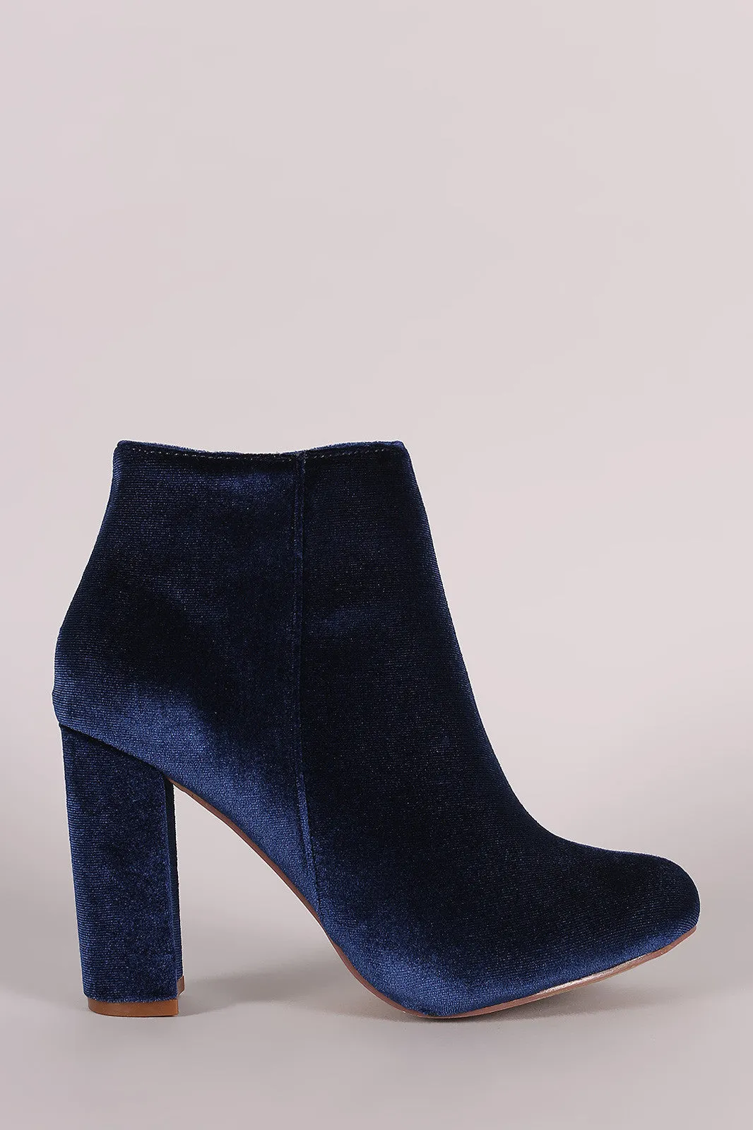 Angela - Chunky Heeled Booties