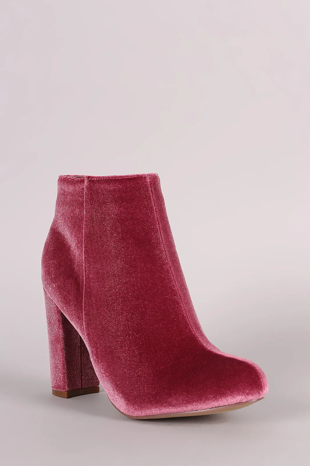 Angela - Chunky Heeled Booties