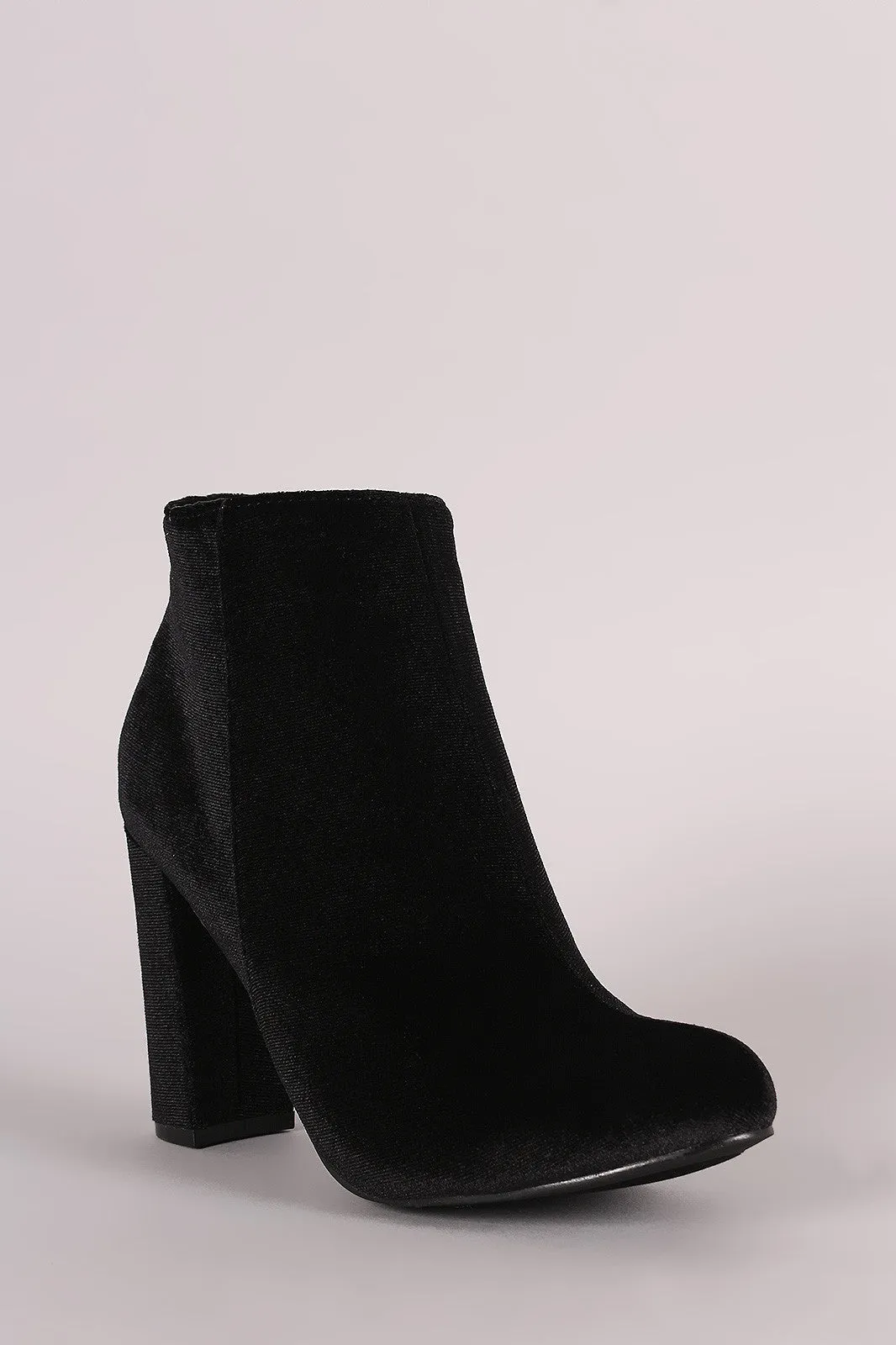 Angela - Chunky Heeled Booties