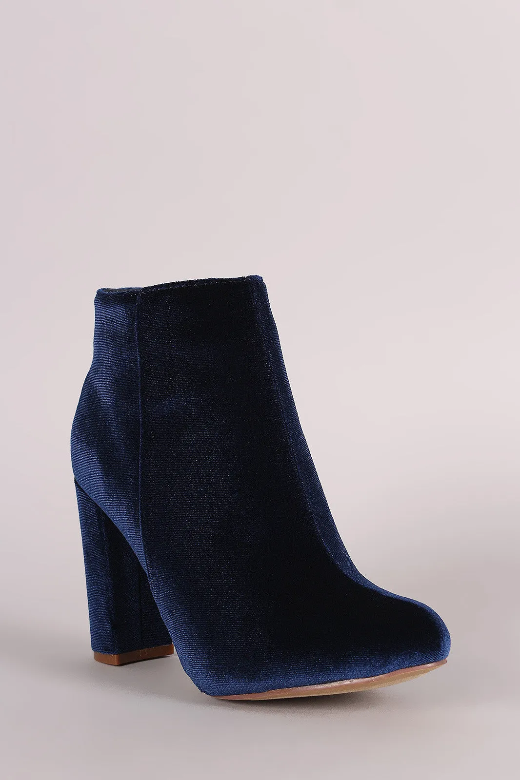 Angela - Chunky Heeled Booties