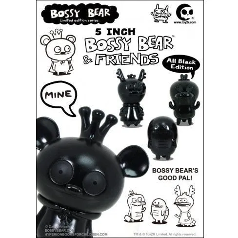 Bossy Bear & Friends All Black Edition