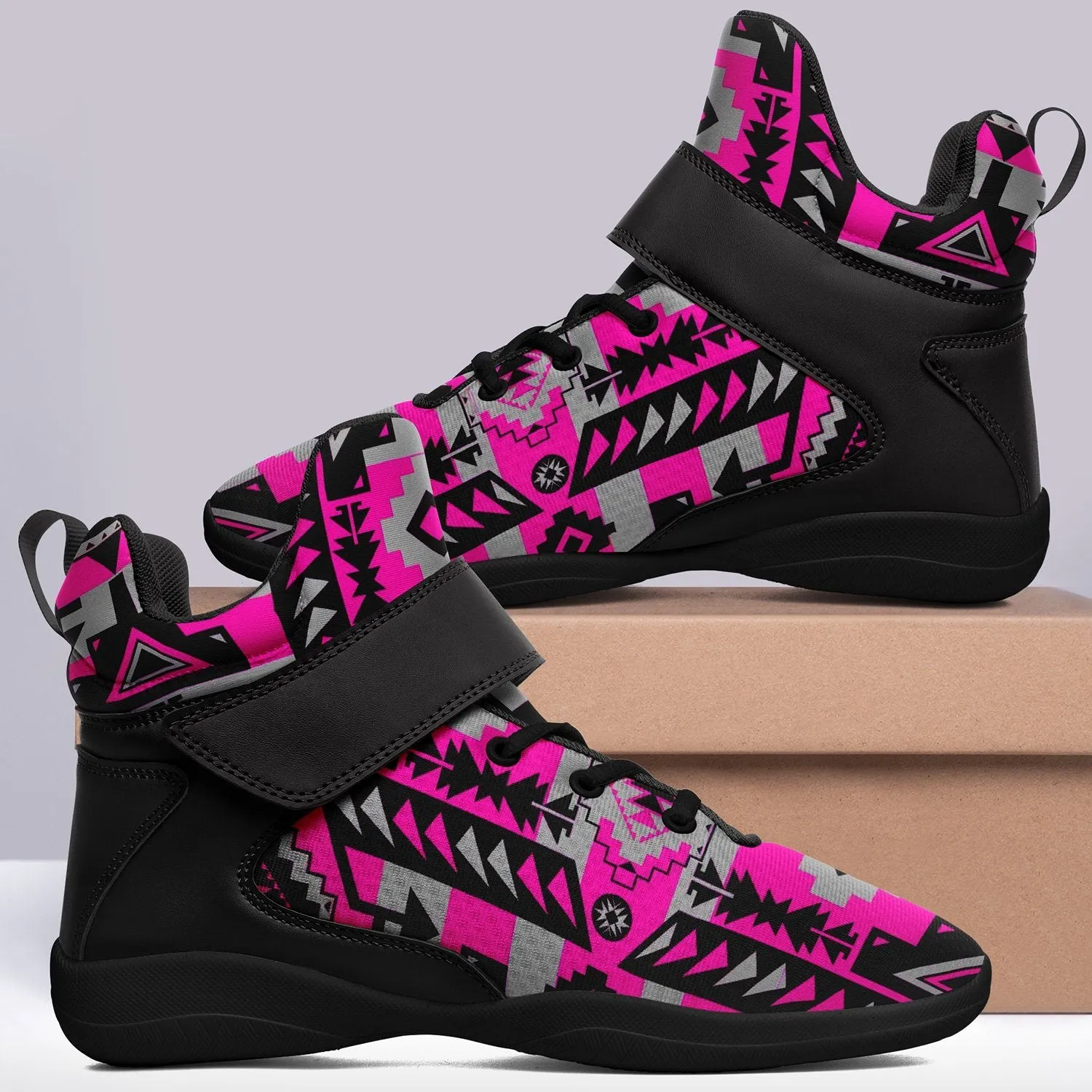 Chiefs Mountain Sunset Ipottaa Basketball / Sport High Top Shoes