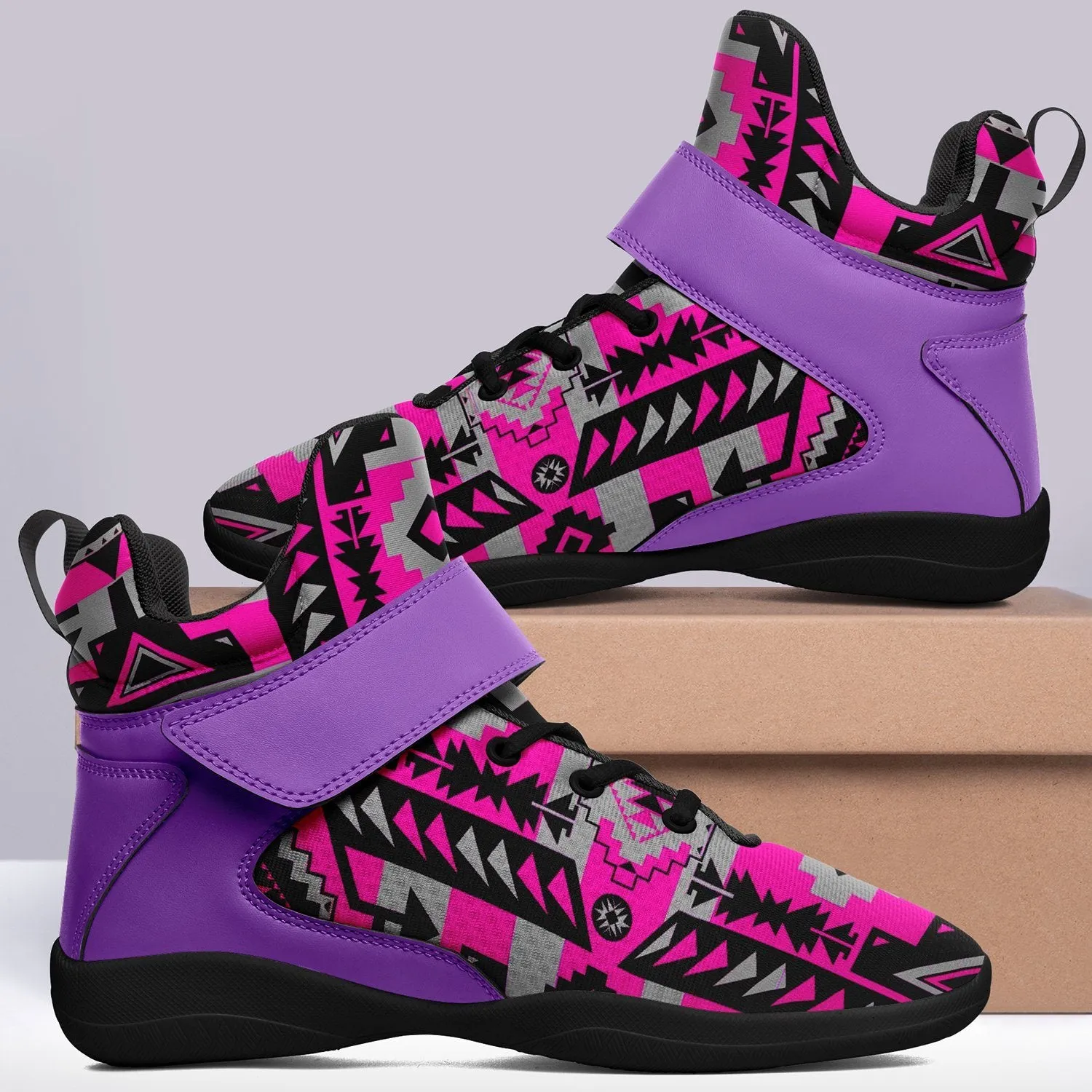 Chiefs Mountain Sunset Ipottaa Basketball / Sport High Top Shoes