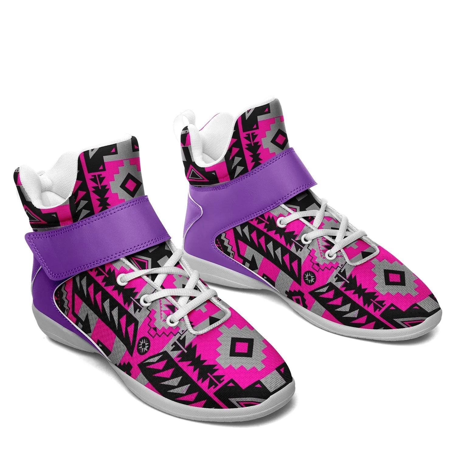 Chiefs Mountain Sunset Ipottaa Basketball / Sport High Top Shoes