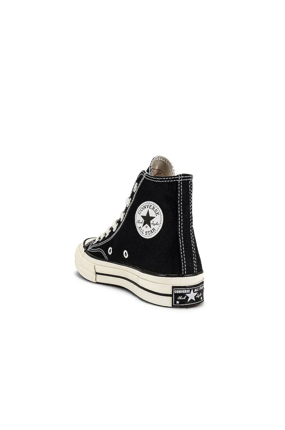 Converse Chuck 70 Hi Sneakers, Black & Egret