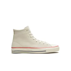 Converse CTAS Pro Hi Suede Egret/Gold/Red