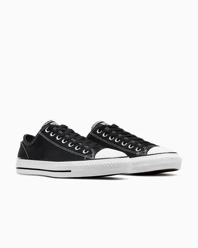 Converse CTAS Pro Suede Ox Low Black/Black/White