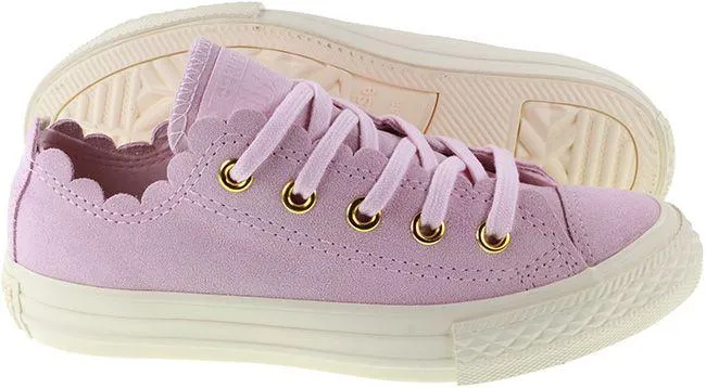 Converse Kids Chuck Taylor All Star Ox Pink Foam Brass