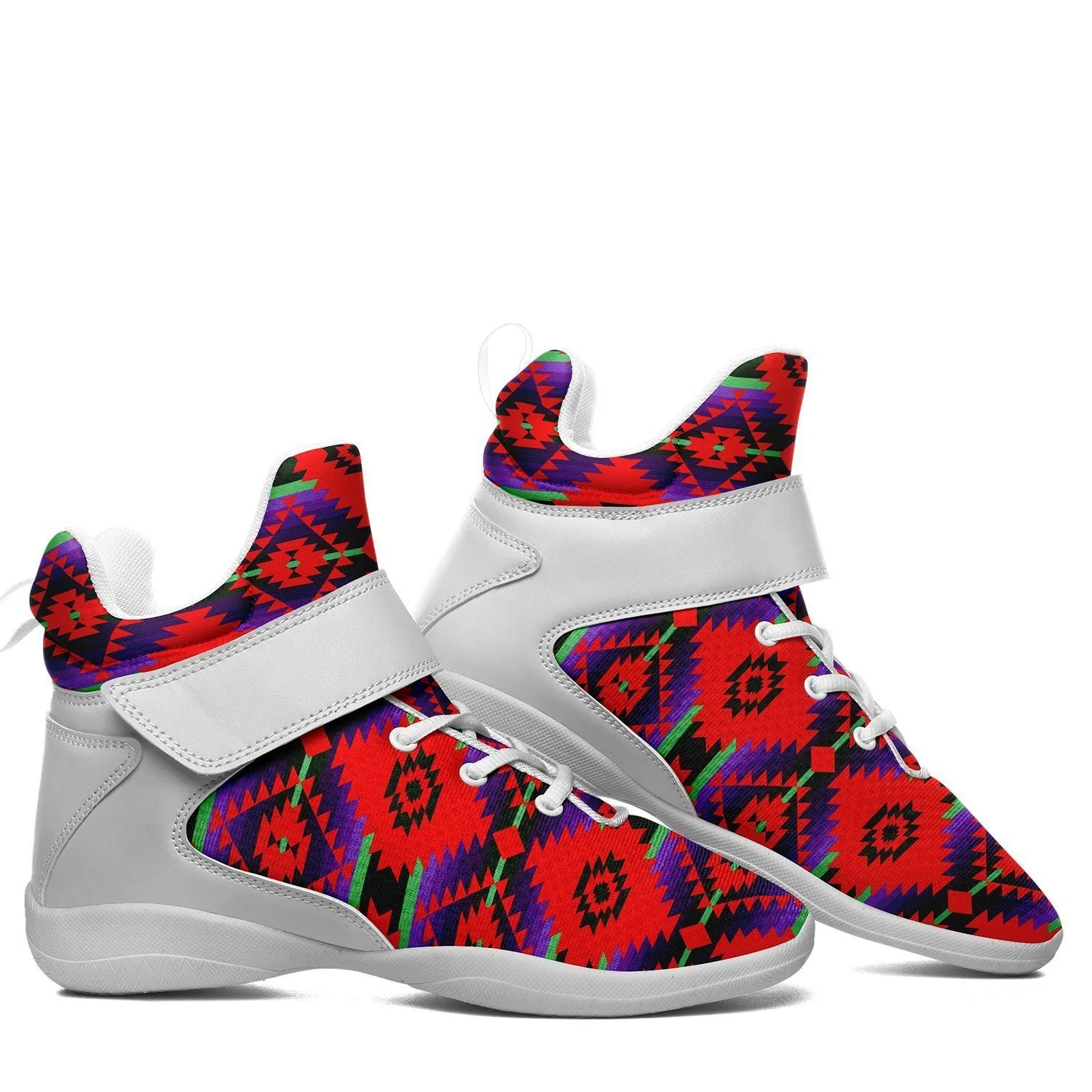 Cree Confederacy Chicken Dance Kid's Ipottaa Basketball / Sport High Top Shoes