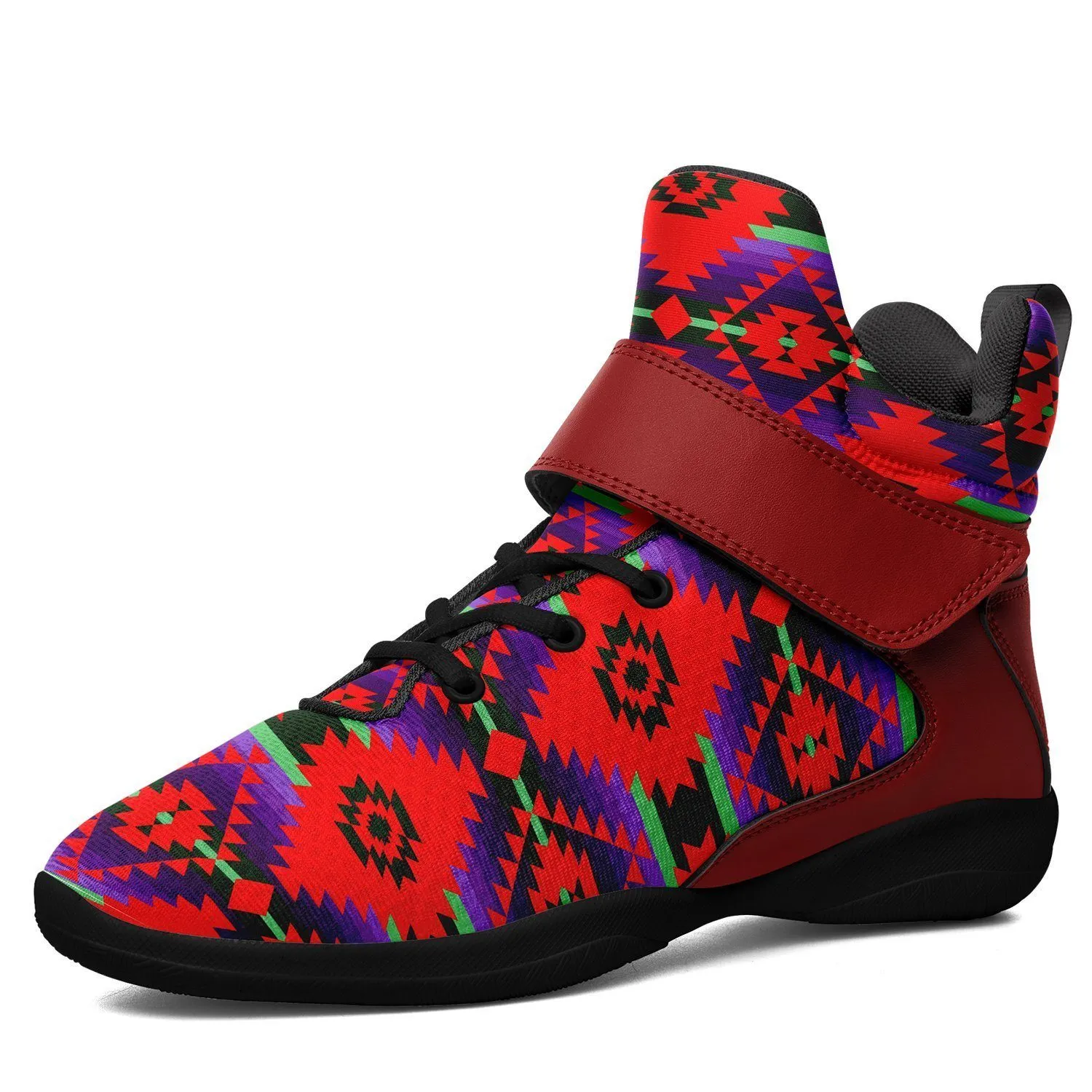 Cree Confederacy Chicken Dance Kid's Ipottaa Basketball / Sport High Top Shoes