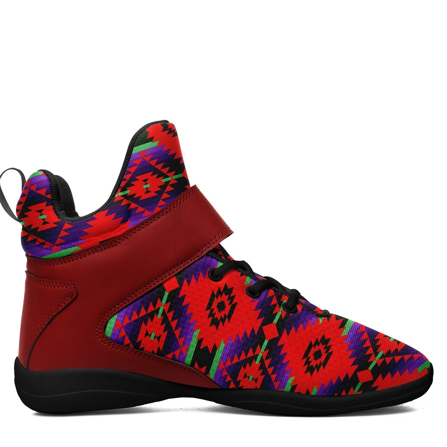 Cree Confederacy Chicken Dance Kid's Ipottaa Basketball / Sport High Top Shoes