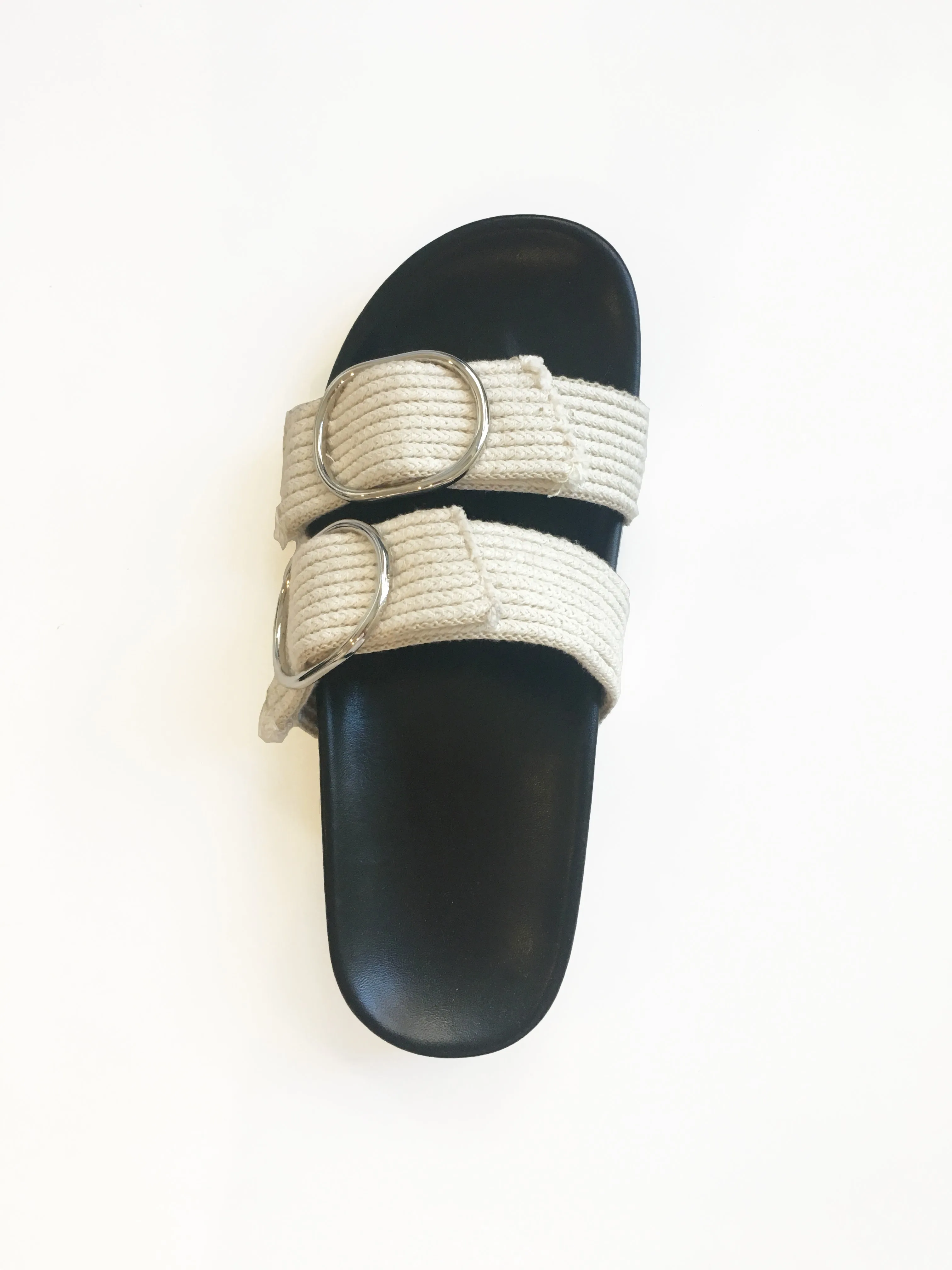 Double Strap Slide | Natural