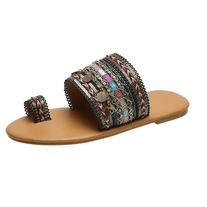 Flat Bohemian Sandals