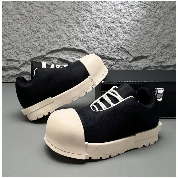 High Street Mickey Big Toe Casual Thick-soled Shoes