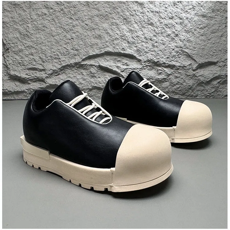 High Street Mickey Big Toe Casual Thick-soled Shoes