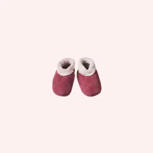 Lambskin Booties - Rhubarb