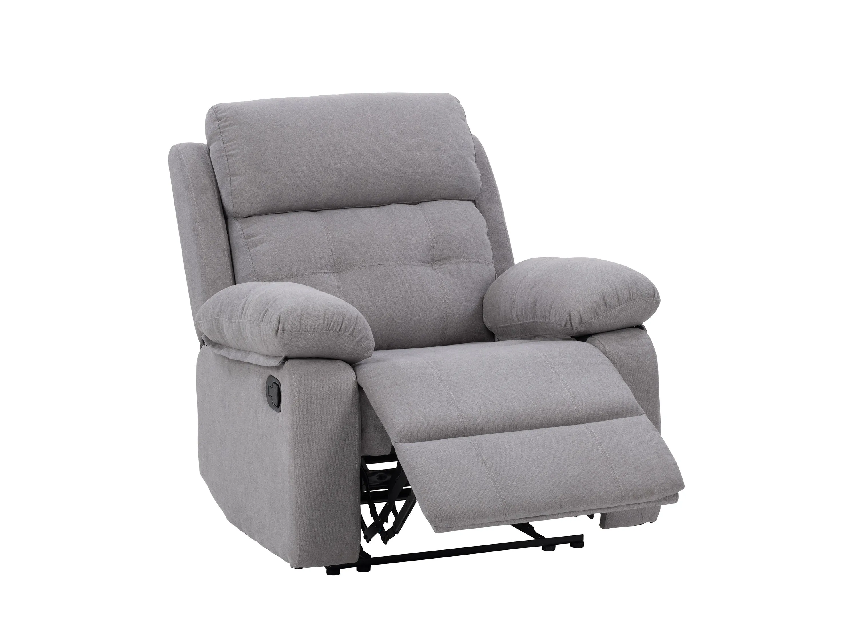 Light Grey Extra Wide Recliner