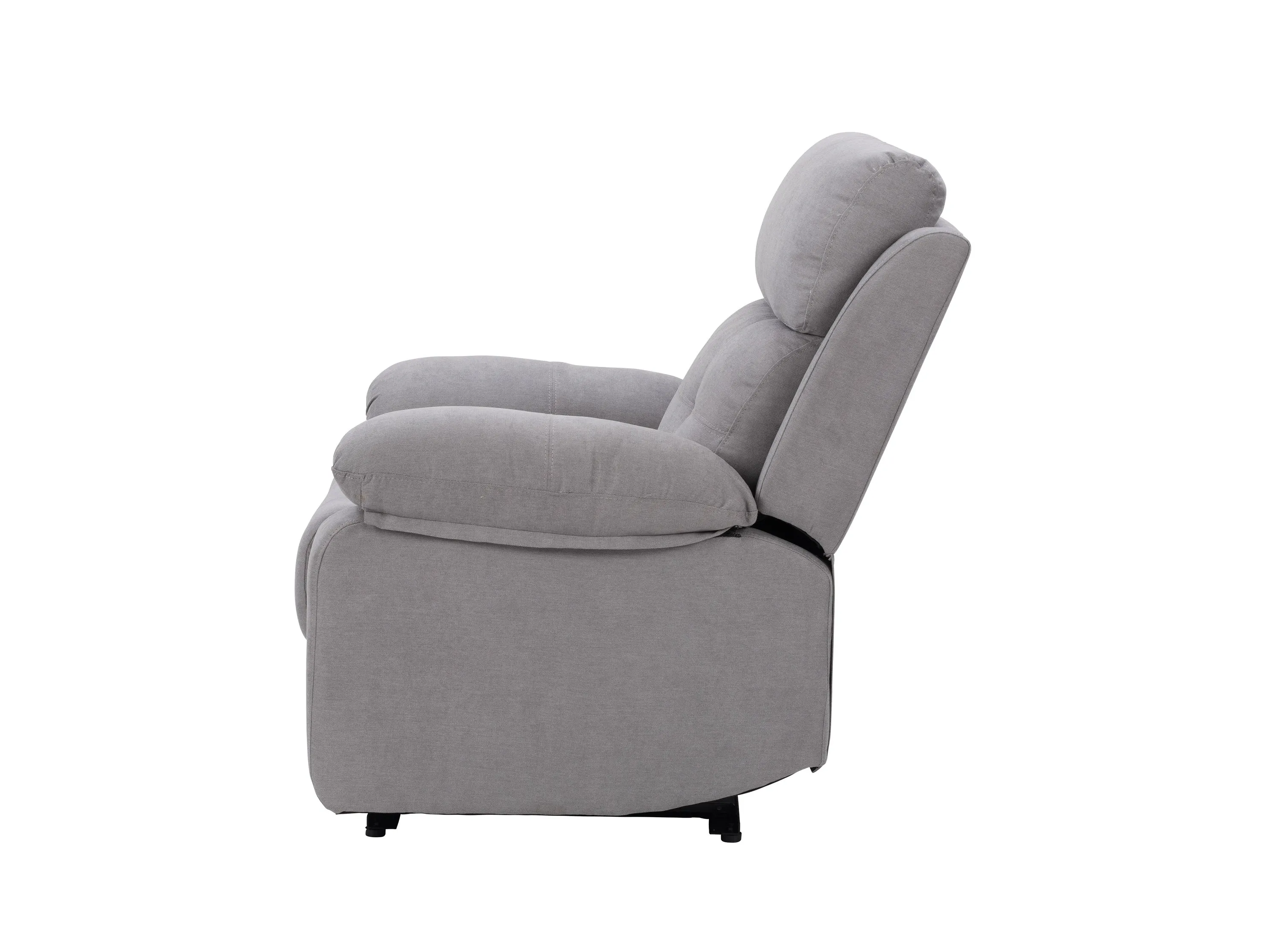 Light Grey Extra Wide Recliner