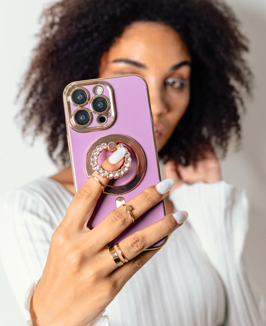 Mauve Luxe MagSafe Phone Case