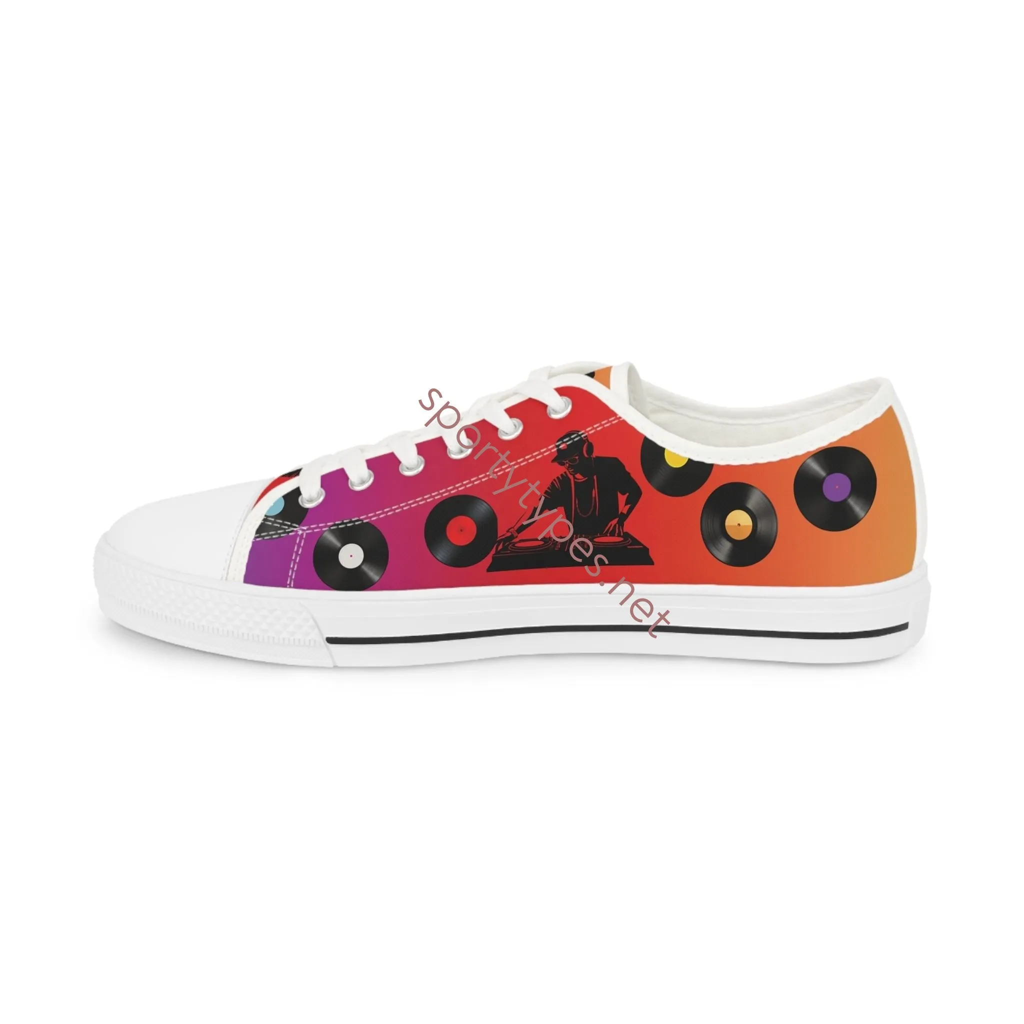 Men's DJ Canvas Low Top Sneakers