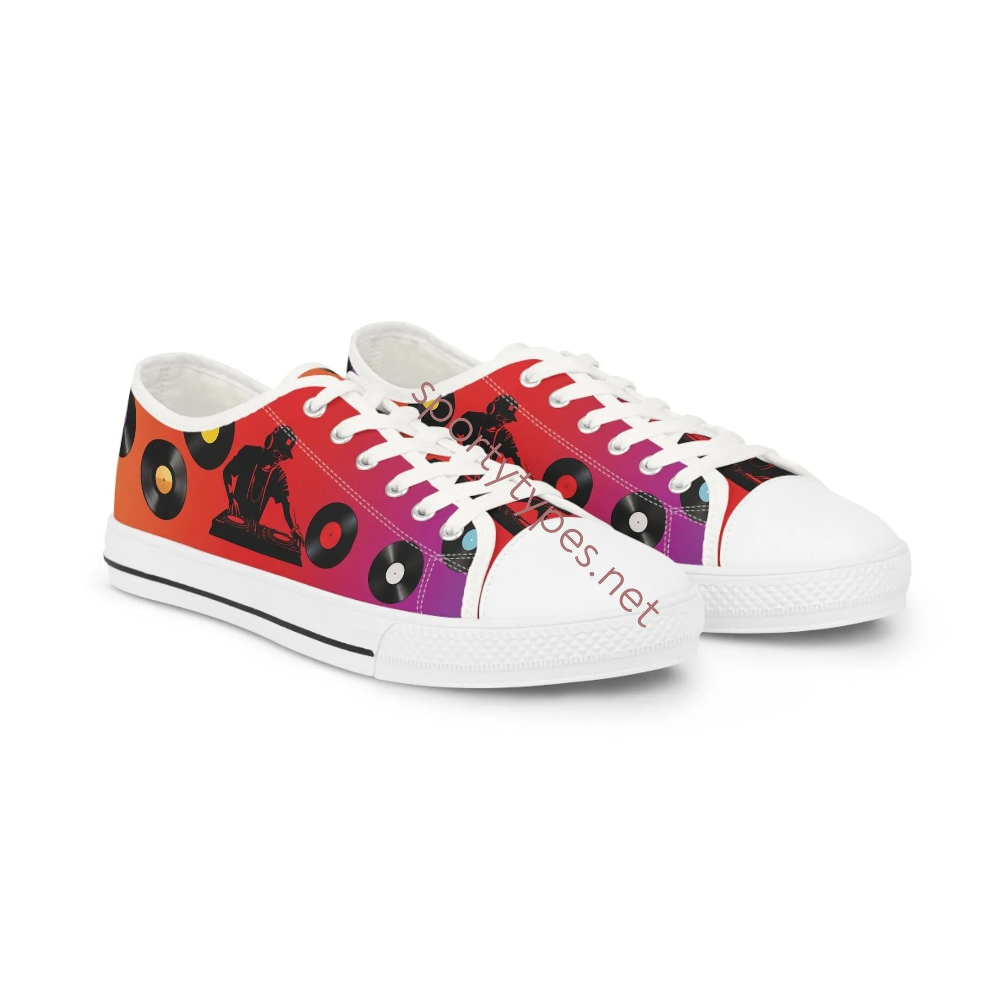 Men's DJ Canvas Low Top Sneakers