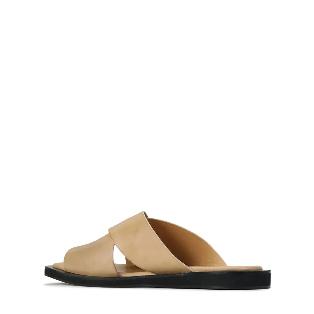 Mishk Slide in Tan