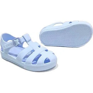 Monaco Matt  Blue Jelly Sandals