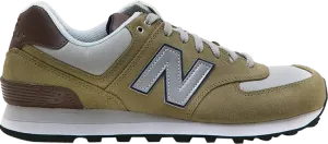 New Balance 574 'Olive Brown' Sneakers, Green