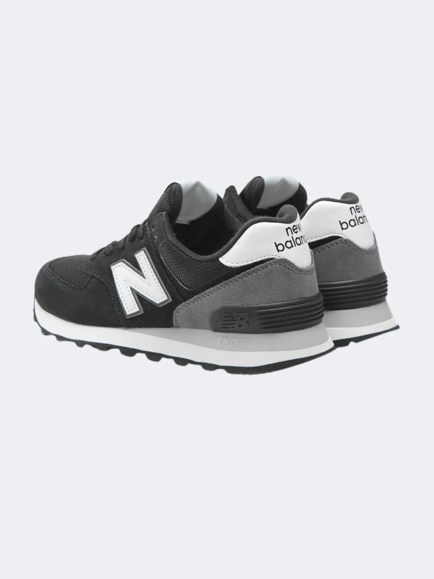 New Balance 574 Unisex Lifestyle Shoes Black