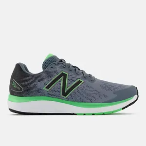 New Balance Fresh Foam 680v7 (4E) - Mens - Ocean Grey/Black/Vibrant Spring