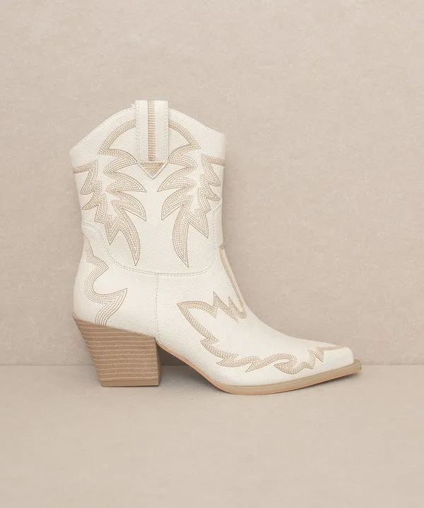 Oasis Society Nantes - Embroidered Cowboy Boots