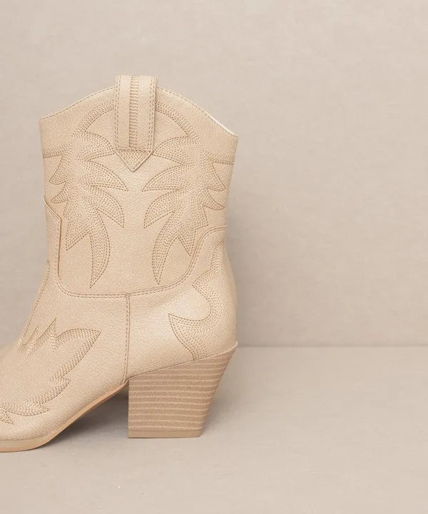 Oasis Society Nantes - Embroidered Cowboy Boots