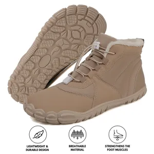 Outdoor Snow Boots Warm Wear-Resistant Winter Thickened Shoes Non-slip & Waterproof Winter Barefoot Shoe (Unisex)