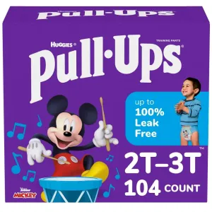 Pull-Ups Boys' Learning Designs Training Pants Econ  Pack - Size 2T-3T - 104ct