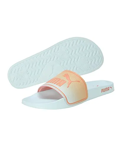 Puma Unisex-Adult Leadcat 2.0 Summer Camp Nitro Blue-Peach Pink Slide - 6UK (38745102)