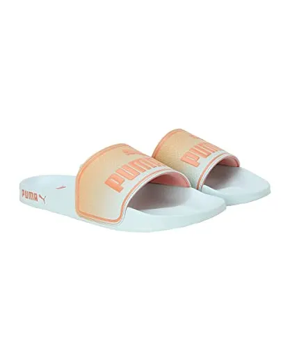 Puma Unisex-Adult Leadcat 2.0 Summer Camp Nitro Blue-Peach Pink Slide - 6UK (38745102)