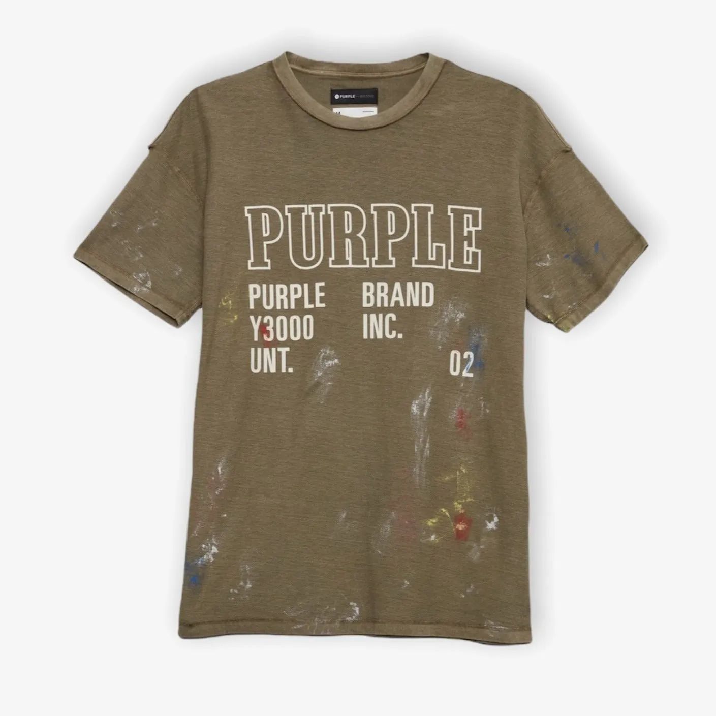 Purple Brand Monument Earth Painted Tee