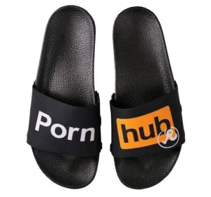 Richardson x Pornhub 2018 Black Logo Slides