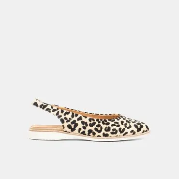 Rollie Madison Slingback - Camel Leopard *FINAL SALE*