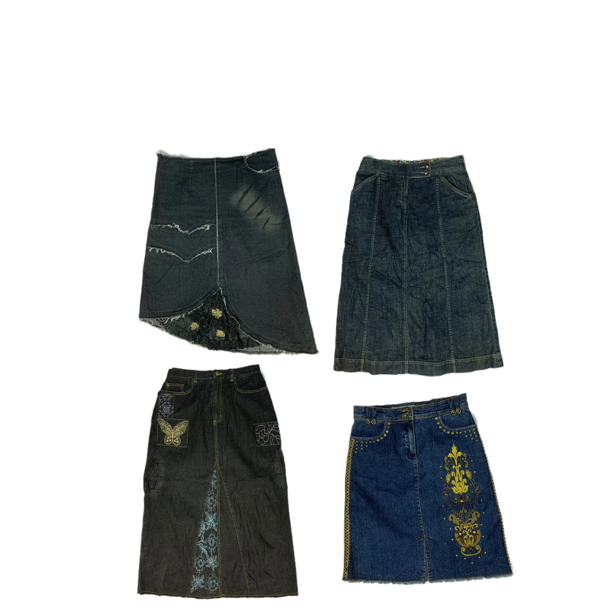 Unique Y2K Denim Skirts (NS-166)