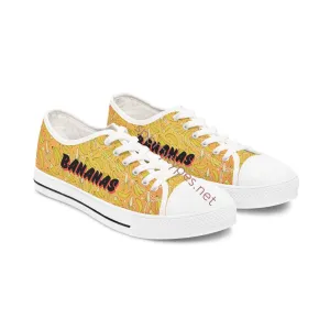 Women's Banana Low Top Canvas Sneakers