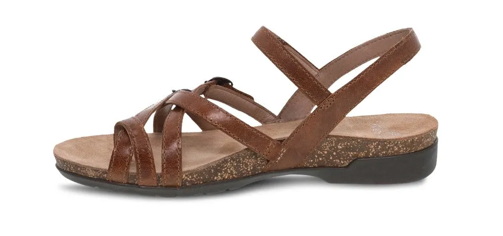 Women's Dansko Roslyn 6029155300 Color: Tan Waxy Burnished