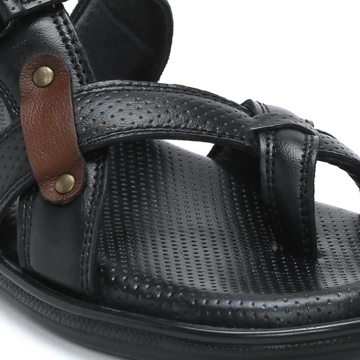 Zoom Shoes Casual Leather Slingback Sandals For Men C-30